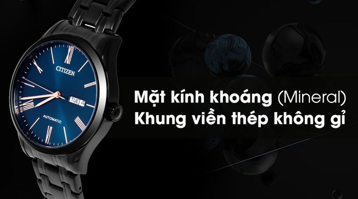 Đồng hồ Nam Citizen NH8365-86M - Cơ tự động chịu lực tốt