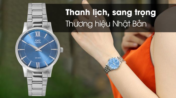 Đồng hồ nữ Q&Q S399J212Y với thiết kế nữ tính và tinh tế