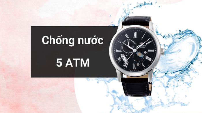 Khả năng kháng nước của mẫu đồng hồ