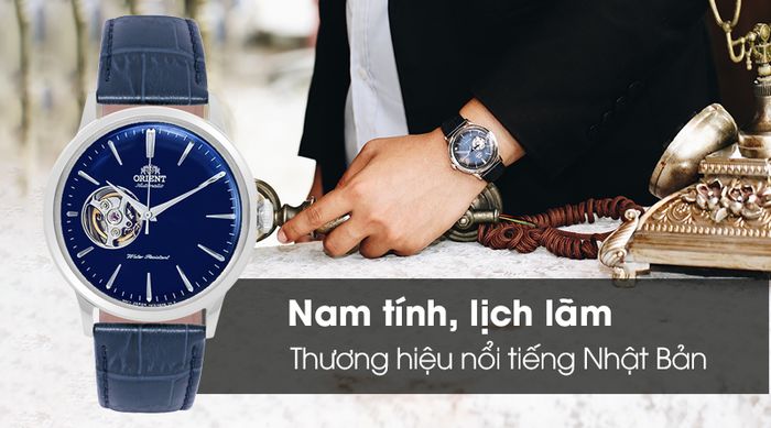 Đồng hồ Nam Orient RA-AG0005L10B có thiết kế sang trọng và tinh tế