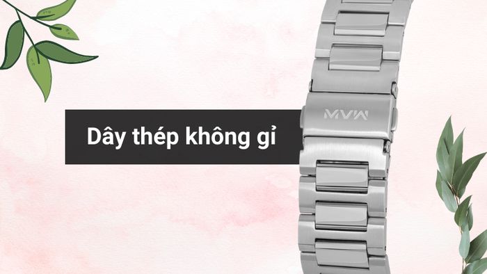 Chất liệu dây đeo của mẫu đồng hồ