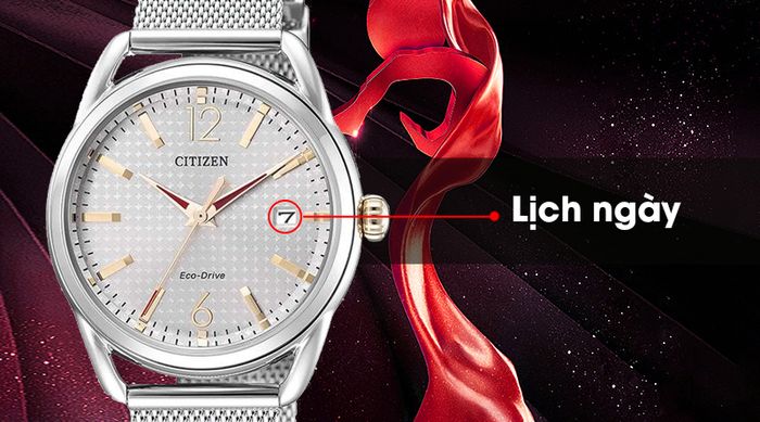 Đồng hồ nữ Citizen FE6088-87A - Eco-Drive có lịch ngày tiện ích