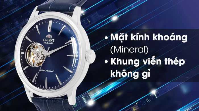 Đồng hồ Nam Orient RA-AG0005L10B - Cơ tự động có khả năng chịu va đập tốt