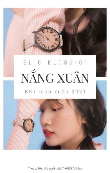 Tổng quan về đồng hồ unisex Elio EL036-01