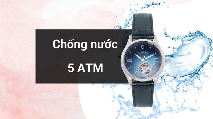 Khả năng kháng nước của mẫu đồng hồ