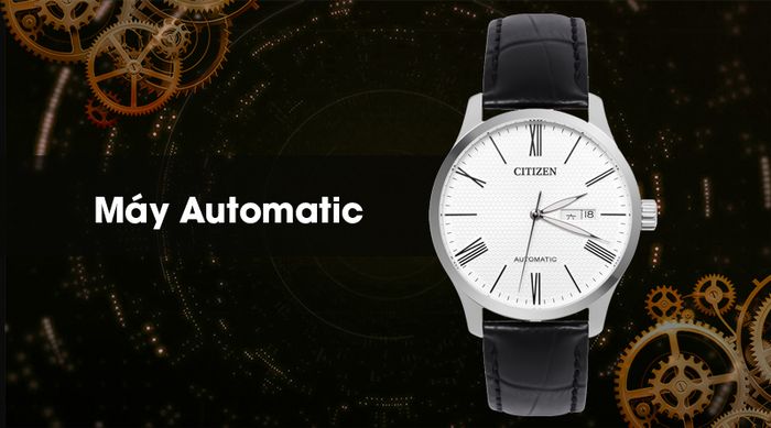 Đồng hồ Nam Citizen NH8350-08A - Cơ tự động hoạt động không cần pin