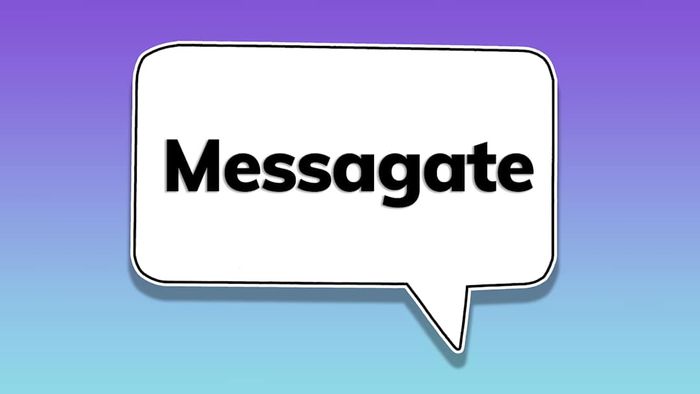 A speech bubble featuring the word ‘messagate’