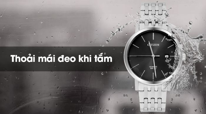 Đồng hồ Nam Citizen BI5070-57H độ chống nước 5 ATM thoải mái khi đeo tắm