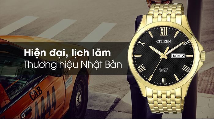 Đồng hồ nam Citizen BF2022-55H mang thiết kế thời trang và hiện đại