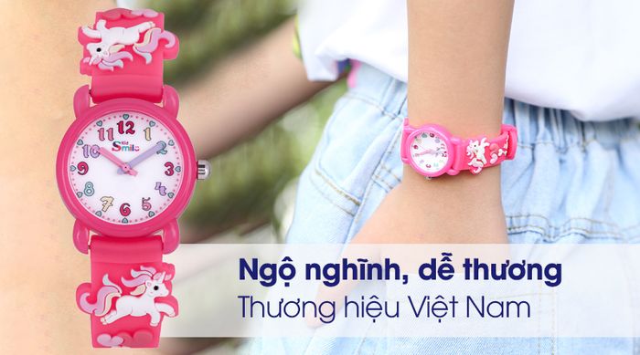 Đồng hồ trẻ em Smile Kid SL038-01 có thiết kế dễ thương