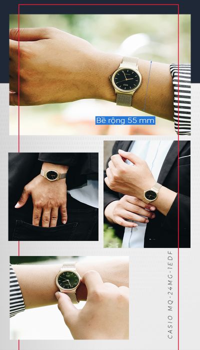 Đồng hồ Nam Casio MQ-24MG-1EDF
