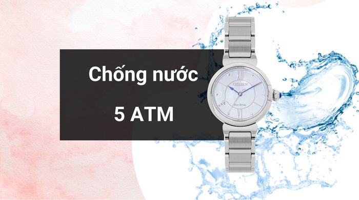 Khả năng kháng nước của mẫu đồng hồ