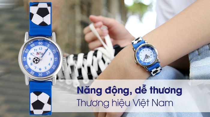 Đồng hồ trẻ em Smile Kid SL036-01 có thiết kế năng động