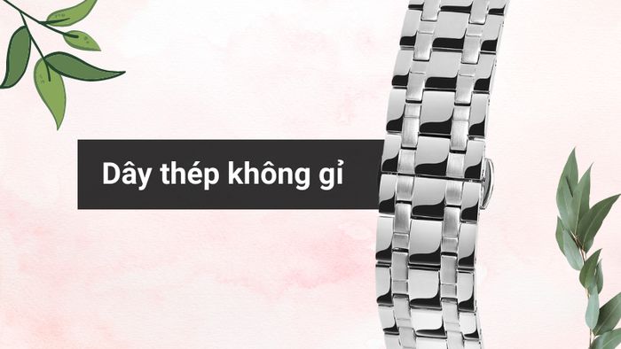 Chất liệu dây đeo của mẫu đồng hồ