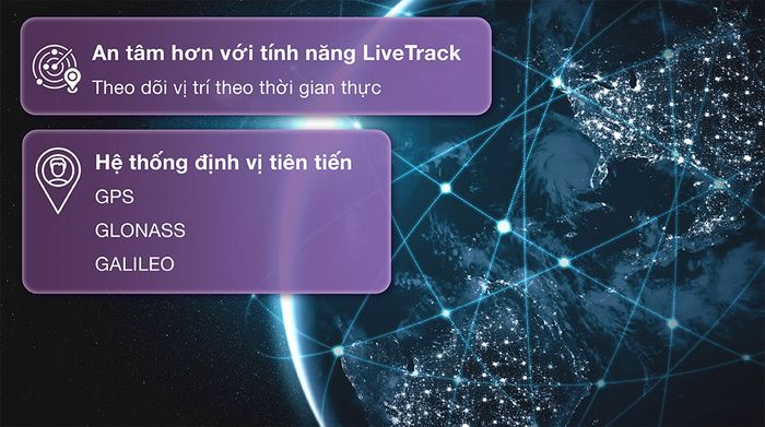 Garmin Vivoactive 5 42.2mm dây silicone - LiveTrack