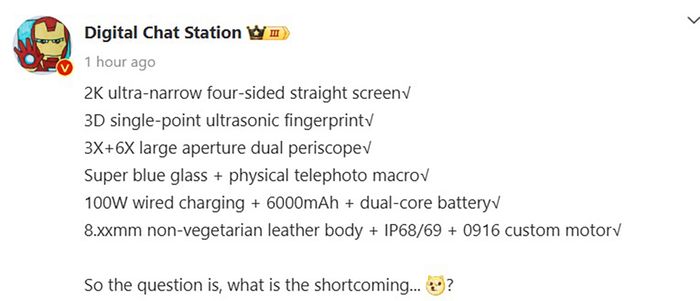 OPPO Find X8 Ultra sẽ có màn hình 2K với viền siêu mỏng, mang đến trải nghiệm hình ảnh sắc nét và tuyệt vời.
