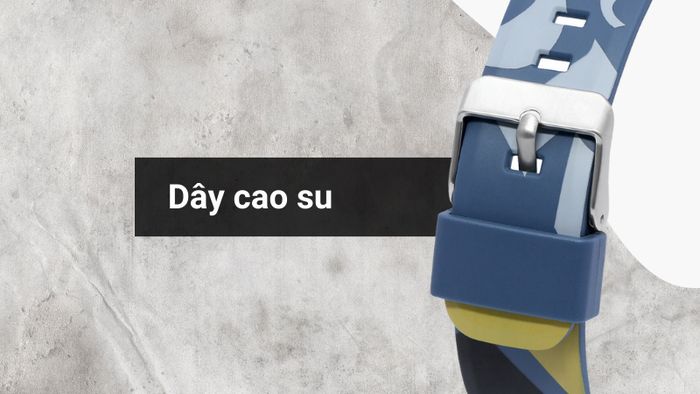 Chất liệu dây đeo của mẫu đồng hồ