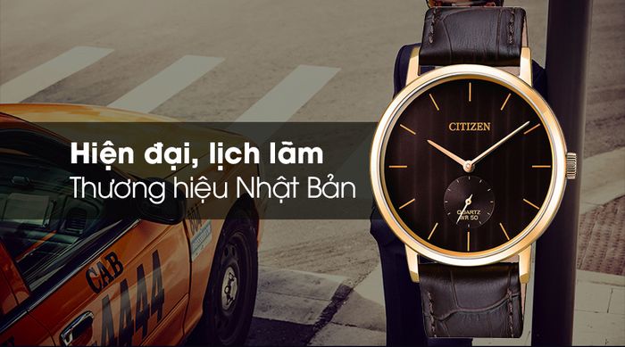 Đồng hồ Citizen BE9173-07X có thiết kế nam tính