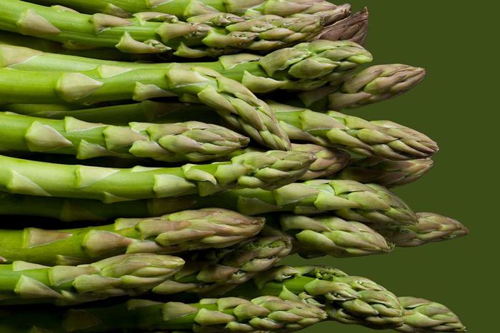 Close-up of asparagus heads