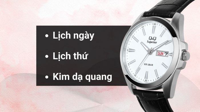 Tiện ích của mẫu đồng hồ