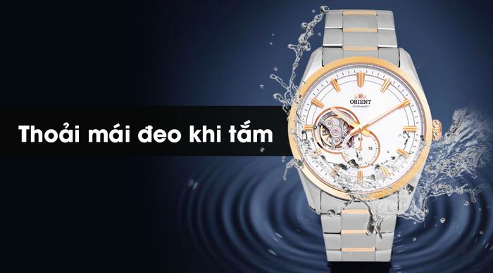 Đồng hồ nam Orient RA-AR0001S10B - Cơ tự động đeo được khi đi mưa, rửa tay hay tắm với độ chống nước 5 ATM