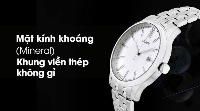 Đồng hồ nam Citizen BI1050-56A có khả năng chịu va đập tốt
