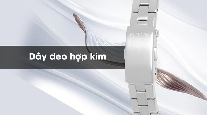 Đồng hồ Nữ Citizen EU6070-51D có dây đeo chịu được mọi thời tiết