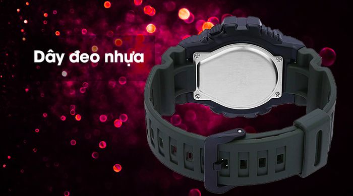 Đồng hồ nam Casio HDC-700-9AVDF có dây đeo nhẹ nhàng và chống thấm nước