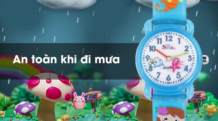Đồng hồ trẻ em Smile Kid SL048-01 có hệ số chống nước 3 ATM