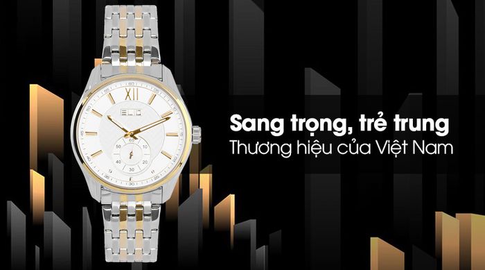 Đồng hồ nam Elio ES022-C1 mang thiết kế thời trang và hiện đại