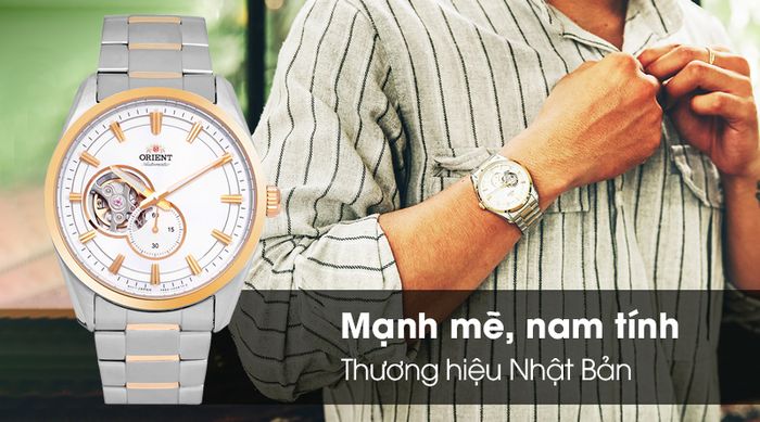 Đồng hồ nam Orient RA-AR0001S10B - Cơ tự động có thiết kế mạnh mẽ, nam tính
