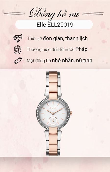 Đồng hồ Nữ ELLE ELL25019 - Tổng quan