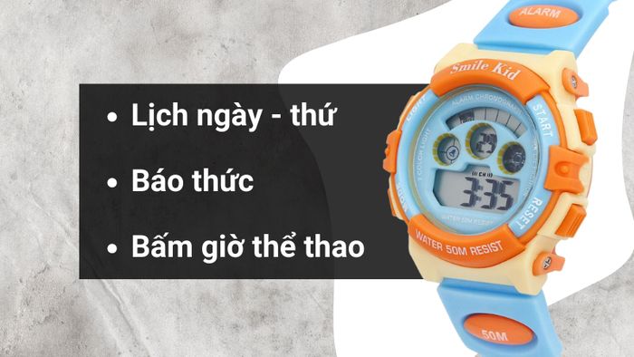 Tiện ích của mẫu đồng hồ