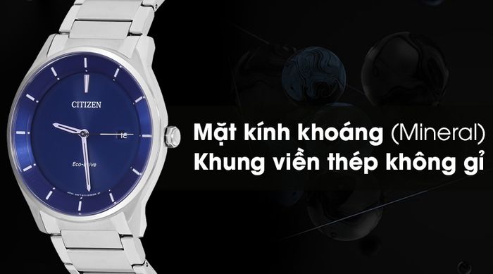 Đồng hồ Nam Citizen BM7400-80L - Eco-Drive chịu lực tốt