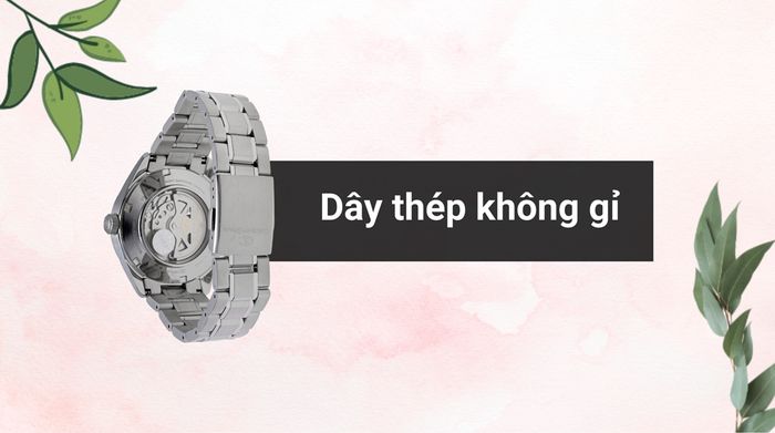 Chất liệu dây đeo của mẫu đồng hồ