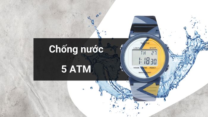 Khả năng kháng nước của mẫu đồng hồ