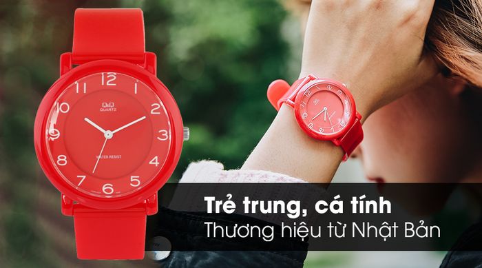 Đồng hồ Nam/Nữ Q&Q VQ94J024Y có thiết kế trẻ trung và cá tính