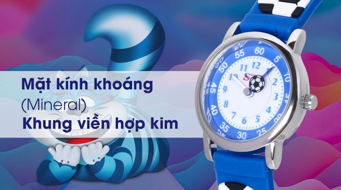 Đồng hồ trẻ em Smile Kid SL036-01 có khả năng chịu lực tốt