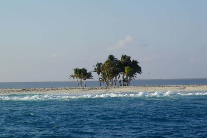A view of the deserted Clipperton Island.