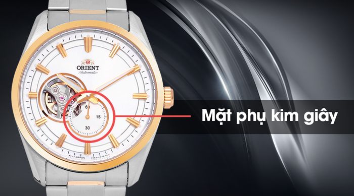Đồng hồ nam Orient RA-AR0001S10B - Cơ tự động được trang bị thêm một mặt phụ kim giây