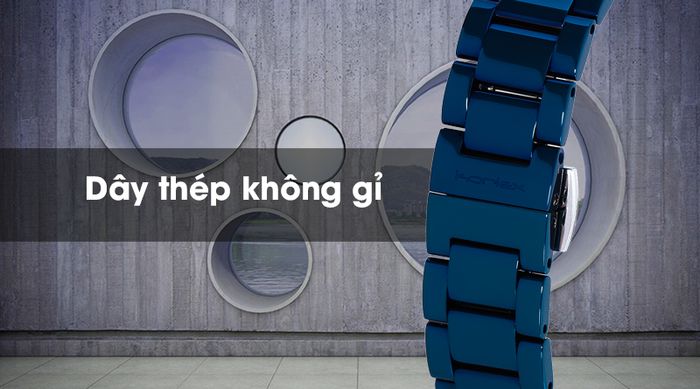 Đồng hồ nữ Korlex KS037-01 có dây đeo hợp thời trang, độ bền cao