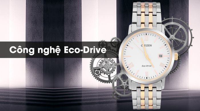 Đồng hồ nam Citizen BM6774-51A có công nghệ Eco-Drive