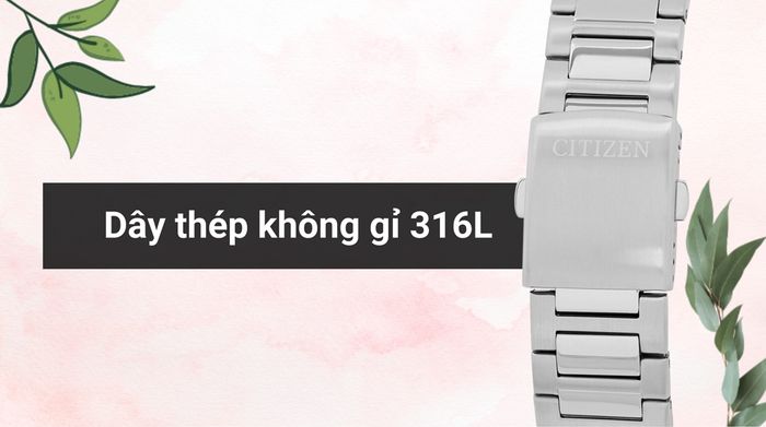 Chất liệu dây đeo của mẫu đồng hồ