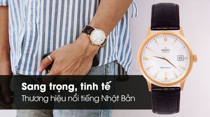 Đồng hồ Nam Orient FAC00003W0 - Cơ tự động mang vẻ lịch lãm, sang trọng