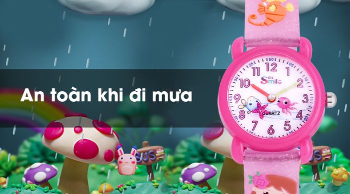 Đồng hồ trẻ em Smile Kid SL047-01 có hệ số chống nước 3 ATM