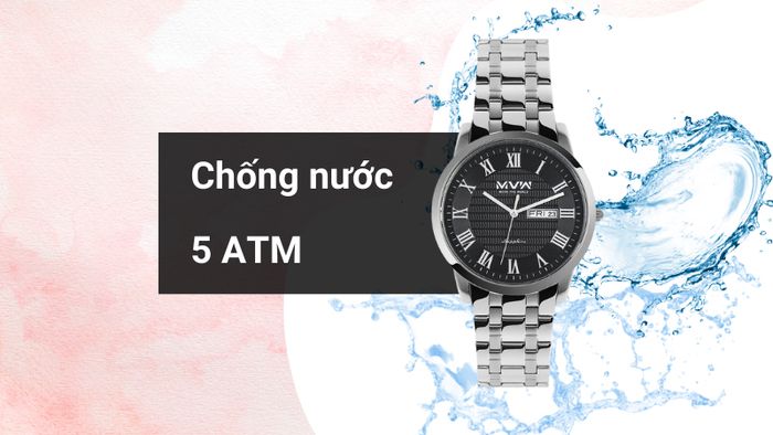 Khả năng kháng nước của mẫu đồng hồ
