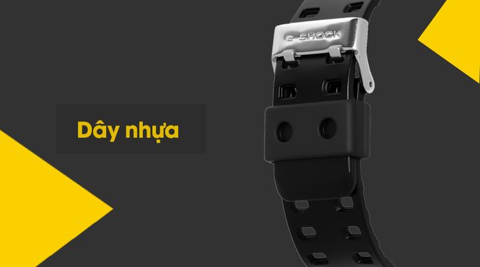 Đồng hồ Nam G-shock GA-100CF-1A9DR với dây đeo nhựa