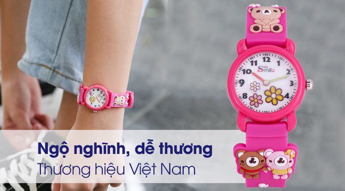 Đồng hồ trẻ em Smile Kid SL043-01 có thiết kế đáng yêu