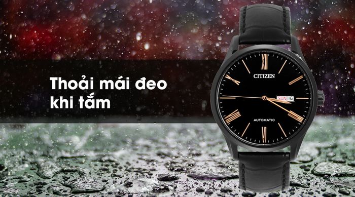 Đồng hồ Nam Citizen NH8365-19F - Cơ tự động có hệ số chống nước 5 ATM