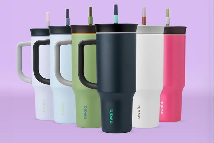 Stanley Cup Alternative: Owala Stainless Steel Triple-Layer Insulated Travel Tumbler with Spill-Resistant Lid